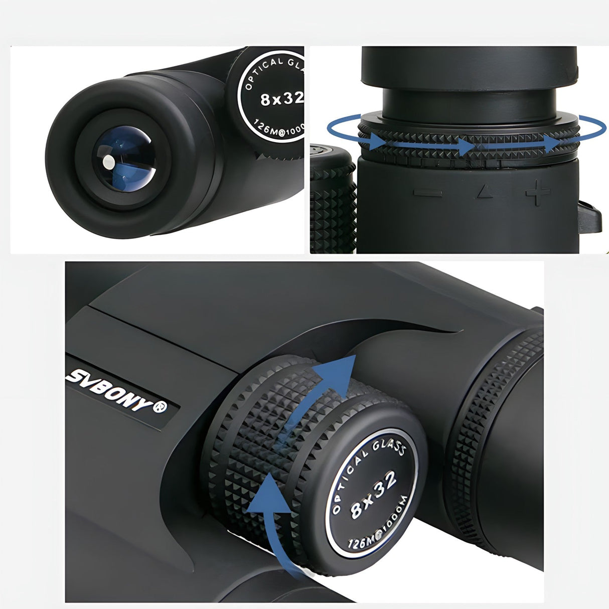 8x32 Full HD Lightweight Binoculars 2