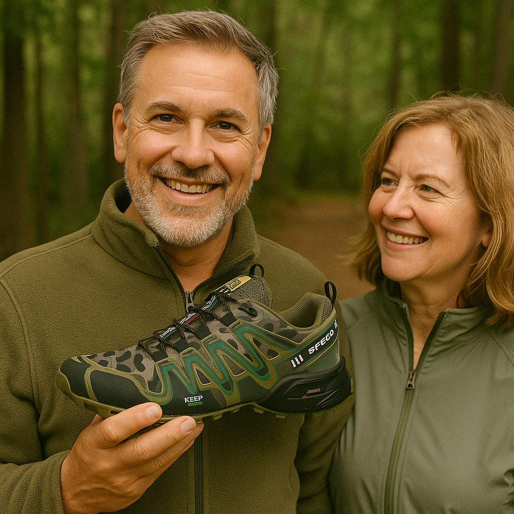 Unisex Orthopaedic Running and Hiking Shoes with Shock-Absorbing Sole and Non-Slip Outsole for Comfort and Support 6