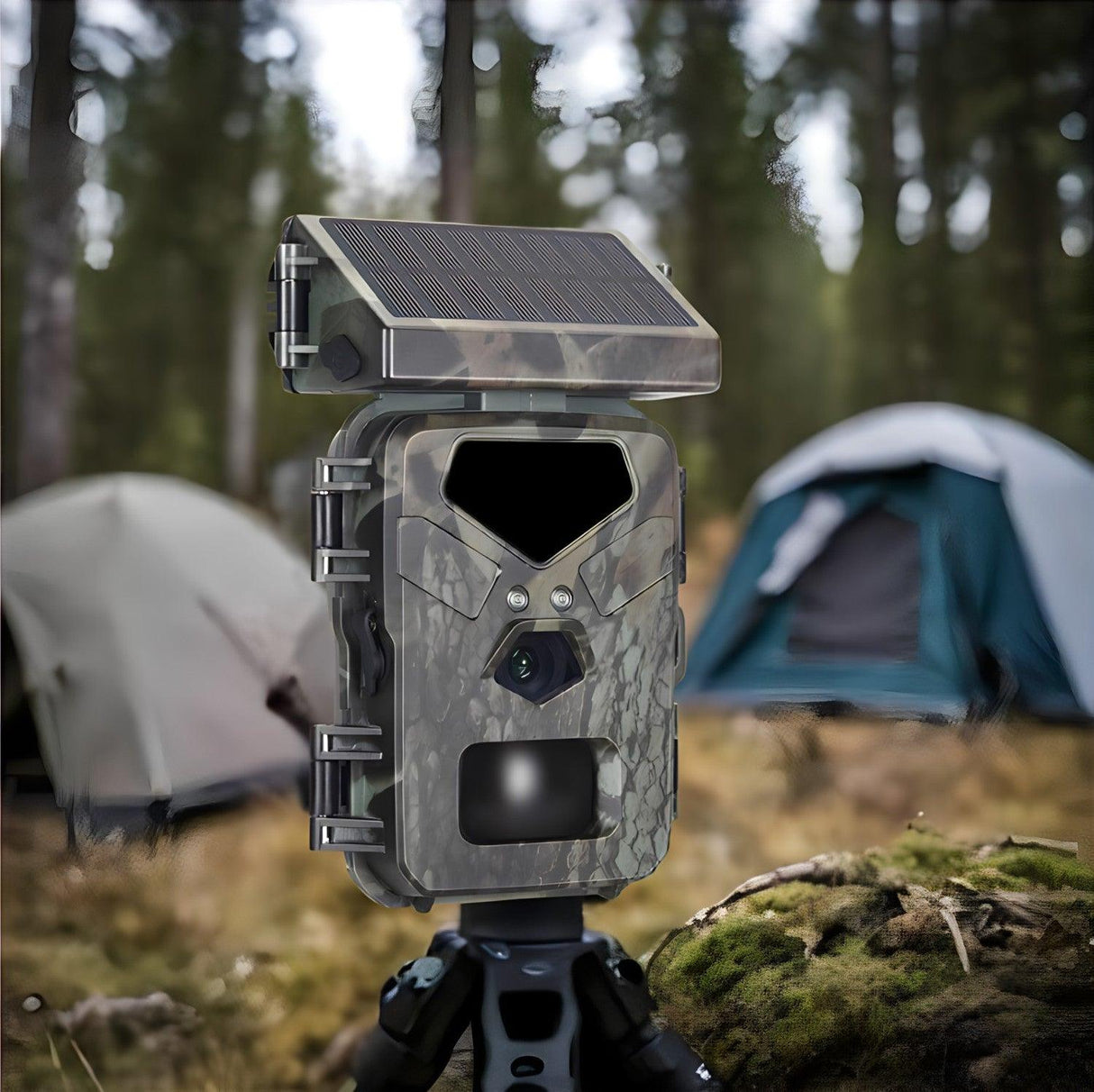 Solar-Powered Trail Camera – 20MP Full HD Night Vision 1