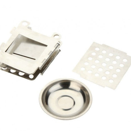 Ultra-Light Folding Stainless Steel Wood Stove 2
