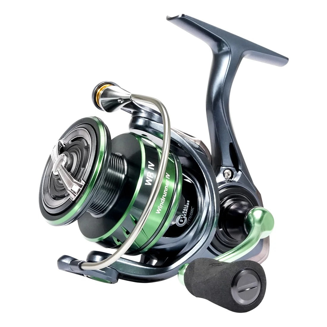 Ultra-Smooth 10BB Spinning Reel - Dual Guide With One-Piece Handle